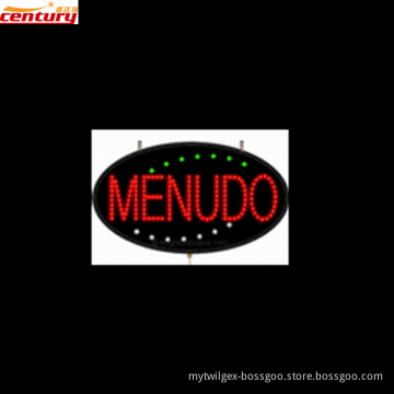wholesale china factory price menudo animated led sign